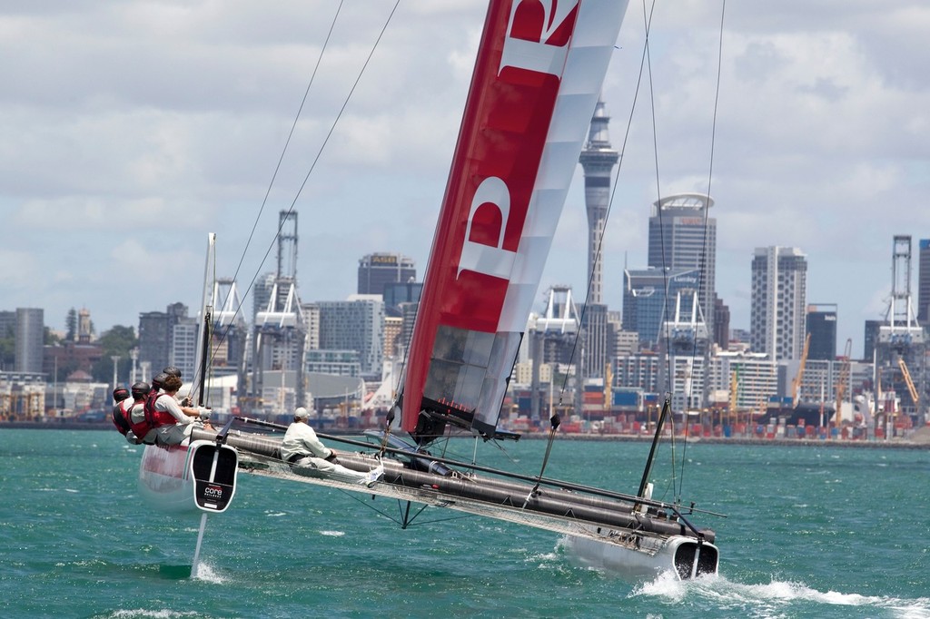 Luna Rossa launch and first sail, Auckland New Zealand 16 January 2012 © Luna Rossa Challenge 2013 http://www.lunarossachallenge.com/